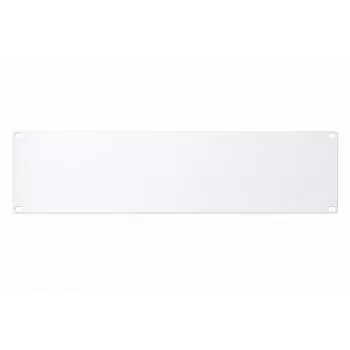 DSIT 19 inch Rack užpildymo panelis 3U baltas DS-Blind3-W