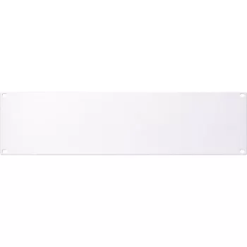 DSIT 19 inch Rack užpildymo panelis 3U baltas DS-Blind3-W