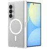 Spigen Air Skin Zero MagFit dėklas Samsung Galaxy Z Fold 8 Ultra, suderinamas su MagSafe, Clear White spalvos (ACS11495)