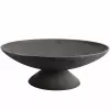 Fire Bowl L ketaus lauko ugniavietė, 60 cm skersmens, medienai ir anglims, juoda