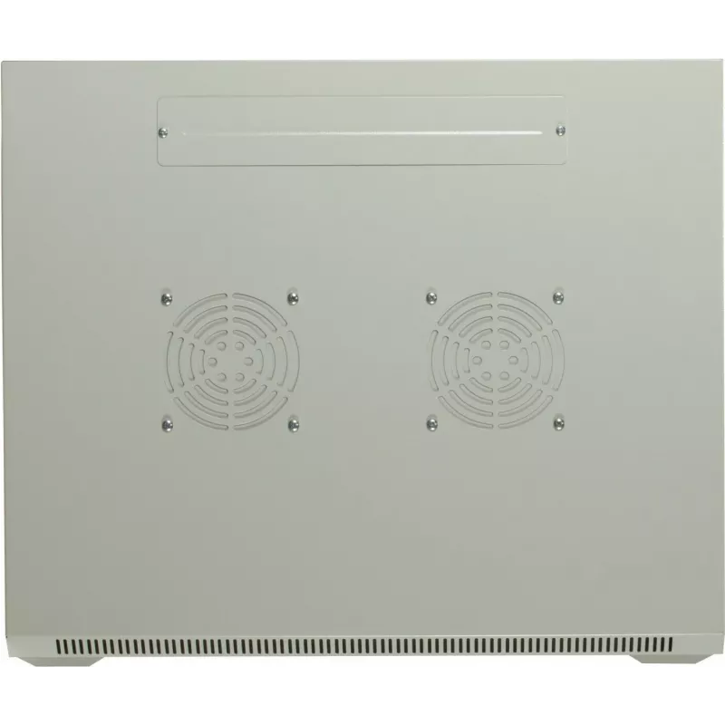 DSIT 15U sieninis serverių stovas su stiklo durimis, baltas, 600x600x770 mm