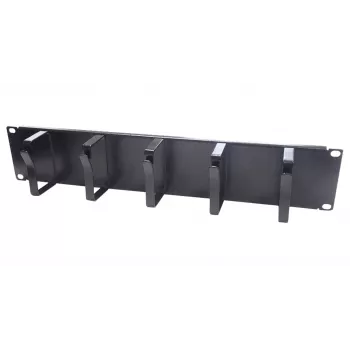 DS-IT 19 colių kabelių valdymo panelė, metalinė - 2U (DS-1904-2U)