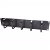 DS-IT 19 colių kabelių valdymo panelė, metalinė - 2U (DS-1904-2U)
