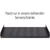 DSIT DS-FH100 fiksuota lentyna 1000 mm gylio serverių spintoms, 1U, 19 inch, juoda