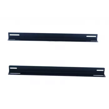 DSIT 19 inch tvirtinimo bėgiai 600 mm gylio sieninėms spintoms – cinkuotas plienas, 1 pora