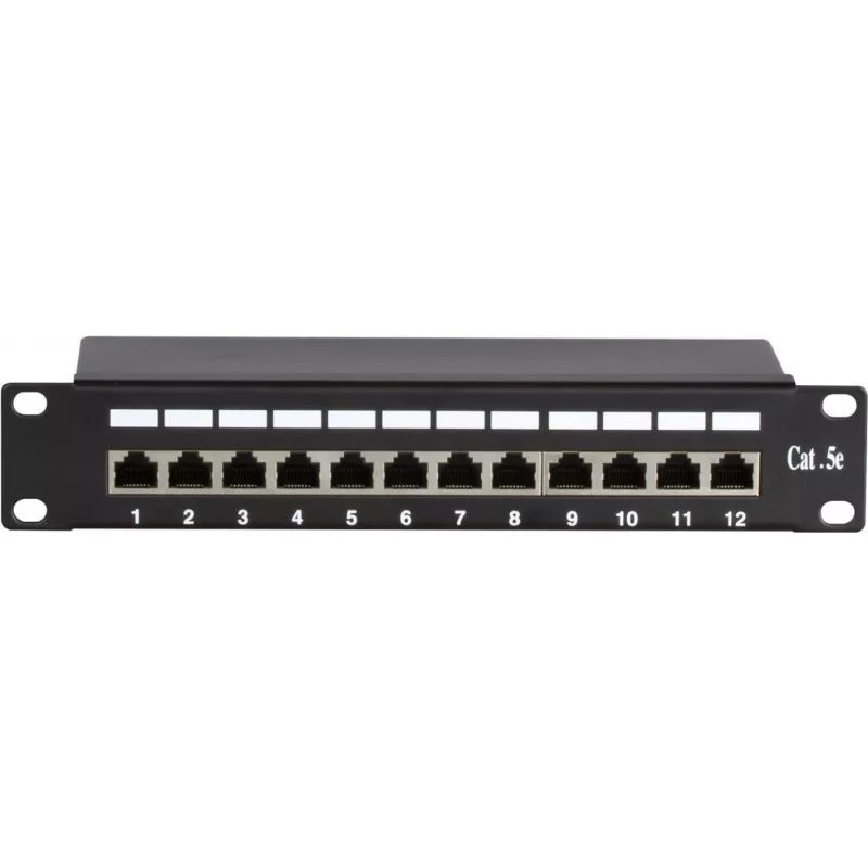 DSIT DS-10Patch5-12FTP 10 colių 12 prievadų FTP Cat 5e skydinė jungtis