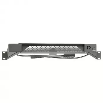 DSIT 19 colių gooseneck LED šviestuvas su RGB spalvomis, 1U stelažui