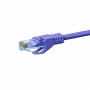 DSIT CAT 6 U/UTP Patch Laidas, 1,5 m, violetinė, CCA, RJ45