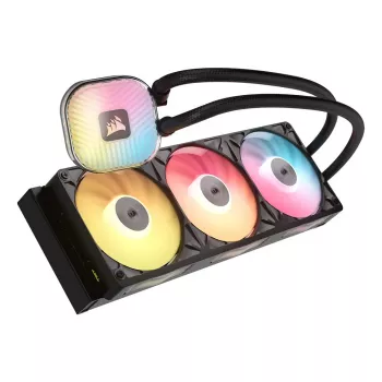 CORSAIR iCUE LINK TITAN II 360 RX RGB 360 mm skysčio aušintuvas CPU, juodas