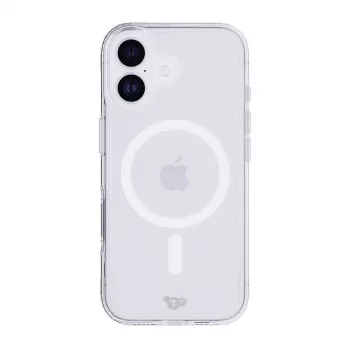 Tech21 EvoClear MagSafe dėklas, skirtas iPhone 17, skaidrus – 3,6 m apsauga nuo kritimo, atsparus UV spinduliams, antimikrobinis
