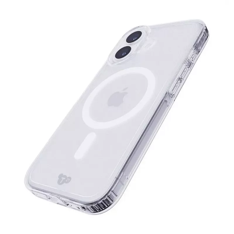 Tech21 EvoClear MagSafe dėklas, skirtas iPhone 17, skaidrus – 3,6 m apsauga nuo kritimo, atsparus UV spinduliams, antimikrobinis
