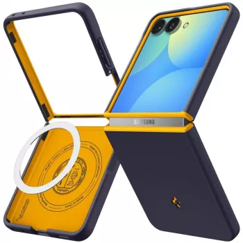 Spigen Nano Pop MagSafe dėklas, skirtas Samsung Galaxy Z Flip 8 – Blueberry Navy