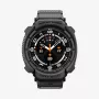 Spigen Rugged Armor PRO Samsung Galaxy Watch Ultra 2 2026 (47mm) apsauginis dėklas su dirželiu, matinė juoda
