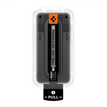 Spigen Glas.tR EZ Fit Pro 2 vnt. grūdinto stiklo ekrano apsauga Samsung Galaxy A27 5G - skaidri