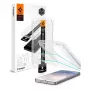 Spigen Glas.tR EZ Fit Pro AC 2 vnt. grūdinto stiklo apsauga Samsung Galaxy S26 FE - skaidri, 9H kietumas, automatinio lygiavimo padėklas
