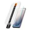 Spigen Glas.tR EZ Fit Pro AC 2 vnt. grūdinto stiklo apsauga Samsung Galaxy S26 FE - skaidri, 9H kietumas, automatinio lygiavimo padėklas