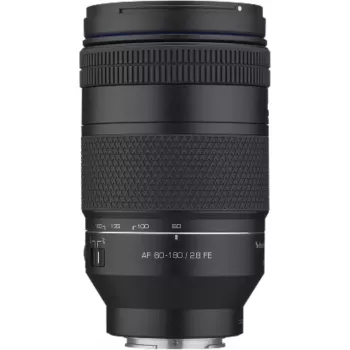 Samyang 12mm f/2 automatinio fokusavimo pirminis objektyvas, skirtas Sony E-mount APS-C, su apsauga nuo oro sąlygų, UMC danga ir 62 mm filtro skersmeniu
