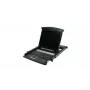 IOGEAR GCL1800 17 colių LCD KVM kombinuota konsolė - 8 prievadų VGA USB PS/2, 1U stelažo