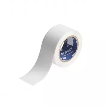BRADY J40C-2000-2550 balti popieriniai nuolatiniai lipdukai, skirti Brother QL serijai - 62mm x 30,48m, nuolatiniai klijai, tiesioginė terminė spauda, 1 rulonas