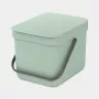 Brabantia Sort & Go šiukšlių dėžė, 6 L, jade žalia