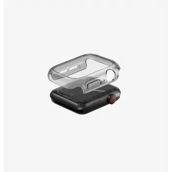 UNIQ Garde dėklas Apple Watch Series 7/8/9 41mm, dūminis pilkas