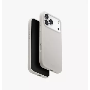 UNIQ Lino MagClick įkrovimo dėklas, skirtas iPhone 17 Pro Max - šviesiai pilka