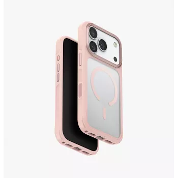 UNIQ Veren MagClick įkrovimo dėklas, skirtas iPhone 17 Pro - oranžinis