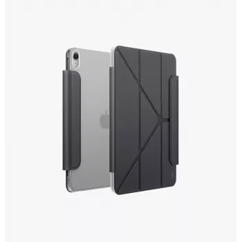 UNIQ Camden Lite Folio dėklas iPad 11 colių A16 (2025) ir iPad 10,9 colių 10 kartos (2022) pilkas