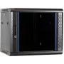 DSIT DS6409 9U sieninis serverio spintos su stiklo durimis, 600x450x500 mm, juoda
