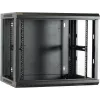 DSIT DS6409 9U sieninis serverio spintos su stiklo durimis, 600x450x500 mm, juoda
