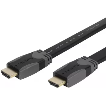 Vivanco HDMI kabelis su ARC, 4K, auksu padengti jungtys (VVVHDMI15MMGK)