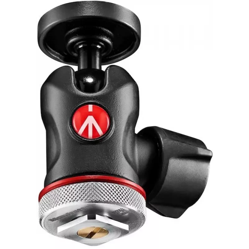 Manfrotto MH492LCD-BH rutulinė galvutė fotoaparato karštajai kurpgelei, juoda