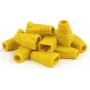 DSIT DANICOM RJ45 įtempimo mažinimo gaubtas geltonas, 10 vnt.