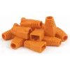 DSIT Danicom RJ45 Boot Orange, 10 vnt. pakuotė – apsauga nuo užkabinimo eterneto kabeliams