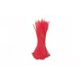 DSIT 280 mm raudoni kabelių raiščiai, 100 vnt. (kb_280mm_rood)