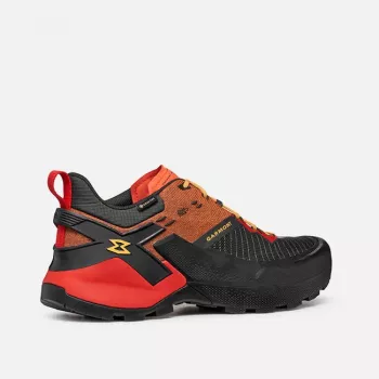 Garmont 9.81 Onyx GTX vyriški žygiavimo ir artėjimo bateliai Raven Black/Firecracker Orange EU 45