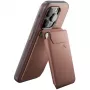 Peak Design Mobile Wallet SlimLink magnetinis kortelių laikiklis su stoveliu, skirtas MagSafe, Adobe Red