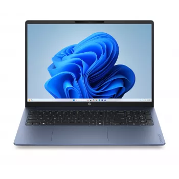HP OmniBook 3 16 colių 2.5K OLED nešiojamas kompiuteris - Intel Core Ultra 5 120U, 16GB RAM, 512GB SSD, Windows 11 Home, tamsiai mėlynas
