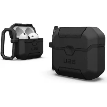 Urban Armor Gear UAG Scout dėklas Apple AirPods 4 kartos ausinėms - juodos spalvos