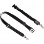 OtterBox 2-in-1 Crossbody dirželis su lanyard tvirtinimu - juodas