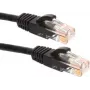 DSIT CAT6a U/UTP 100% vario Ethernet trumpiklis, 2 m, juodas