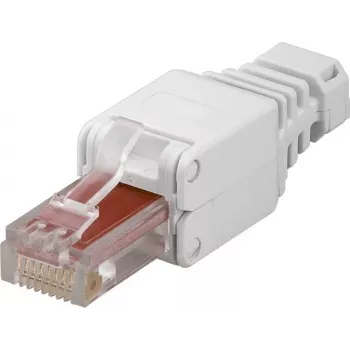 DSIT DANICOM UTP CAT6 Toolless RJ45 tinklo jungtis kietam ir vytam kabeliui (DC-RJ45-UTP6-TL)