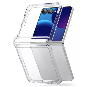 Ringke Fusion Flap Galaxy Z Flip 8 skaidrus dėklas su vyrio apsauga