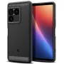 Spigen Rugged Armor dėklas, skirtas Sony Xperia 1 VIII, matinis juodas, ACS11315
