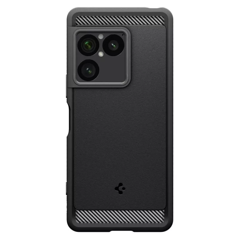 Spigen Rugged Armor dėklas, skirtas Sony Xperia 1 VIII, matinis juodas, ACS11315