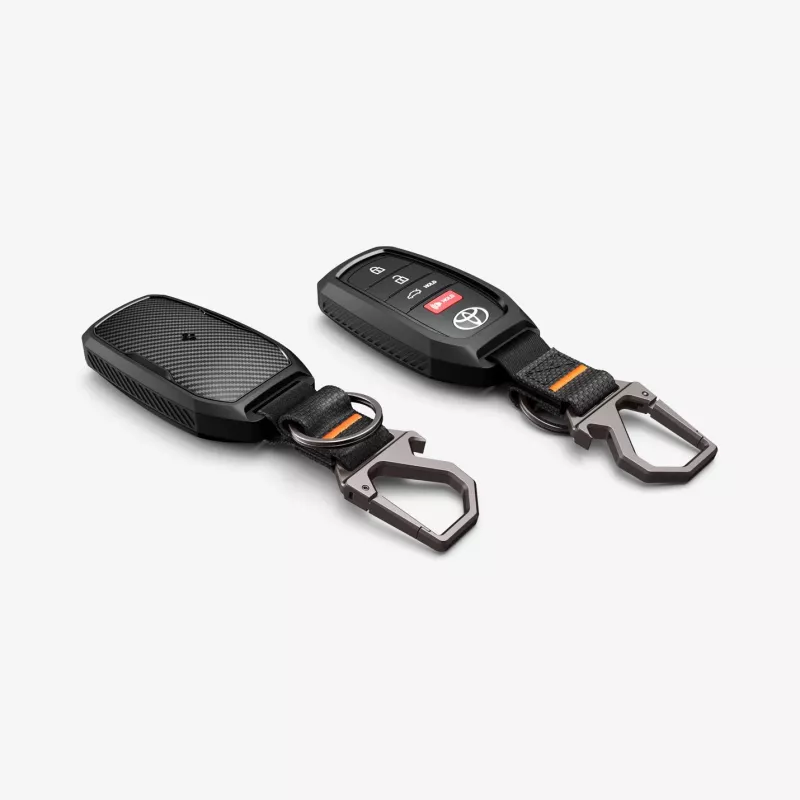 SPIGEN TK100 Toyota raktelio dėklas juodas