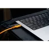 Tether Tools TetherPro USB-C Optima 10G tiesus 3 m oranžinis laidas