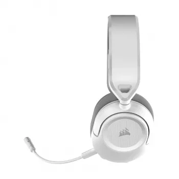 Corsair HS35 V3 Wireless žaidimų ausinės, skirtos PlayStation - baltos