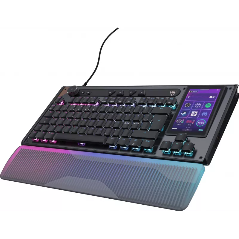 Klaviatūra Turtle Beach Command KB7 TKL, Šiaurės šalių išdėstymas, juoda (TBK-2004-02-NO)