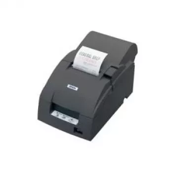 Epson TM-U220A dviejų spalvų taškinis kvitų spausdintuvas, RS-232, automatinis pjaustytuvas, tamsiai pilkas